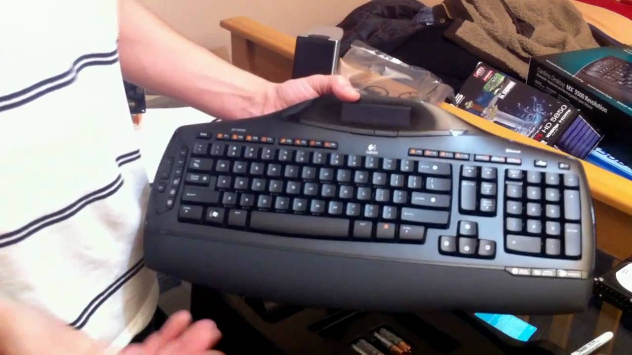 Logitech MX5500 Quick look & Unboxing The Source - YouTube