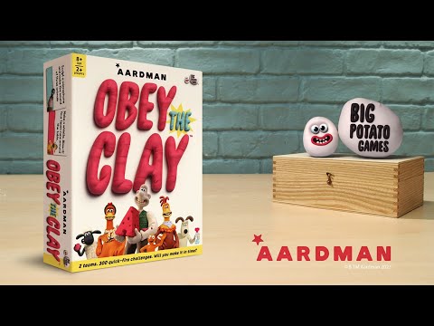 Obey the Clay 🥳 A party game from Aardman and Big Potato Games!