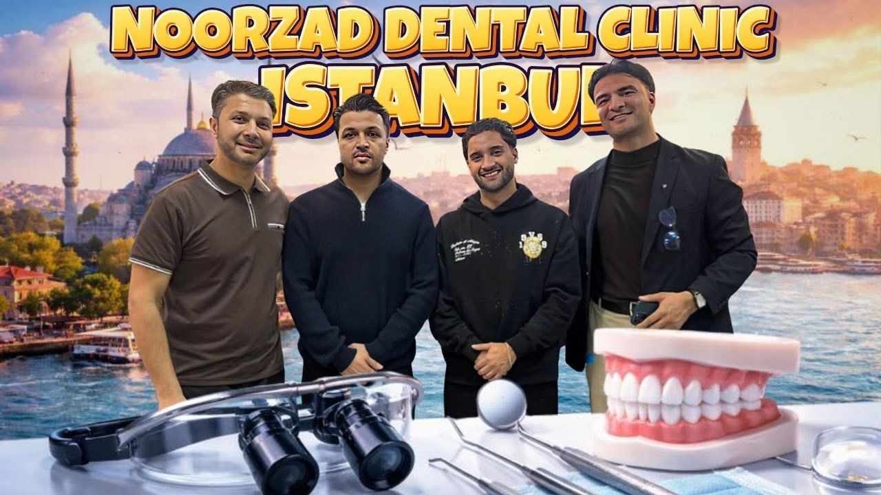 With Dr. Noorzad for treatment 🦷🇹🇷 / نزد داکتر نورزاد برای تداوی 