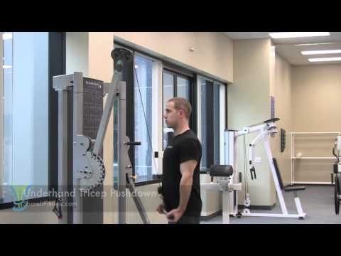 Underhand Tricep Pushdown