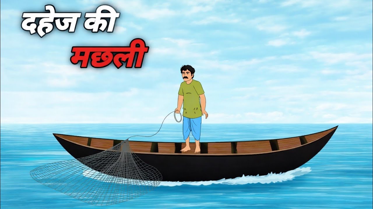 छोटी बहू के दहेज की मछली | Hindi Story | Hindi Kahaniya | Moral Stories | cartoon story