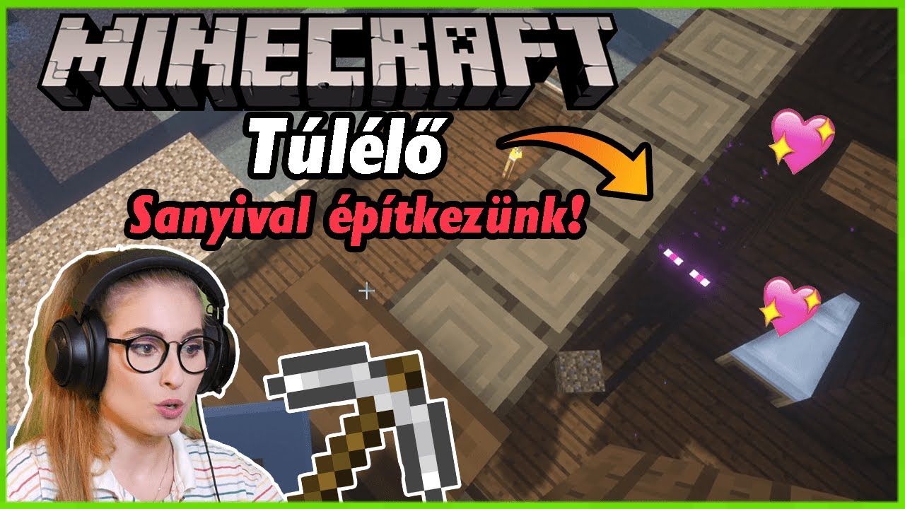 SANYIVAL ÉPÍTKEZÜNK!💙 I  Minecraft Túlélő