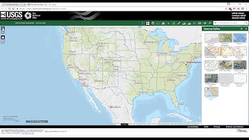 Lesson 3a - The National Map Viewer Interface and Data Content