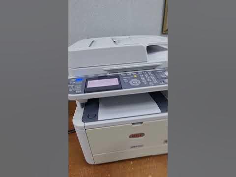 OKi MB471w - YouTube