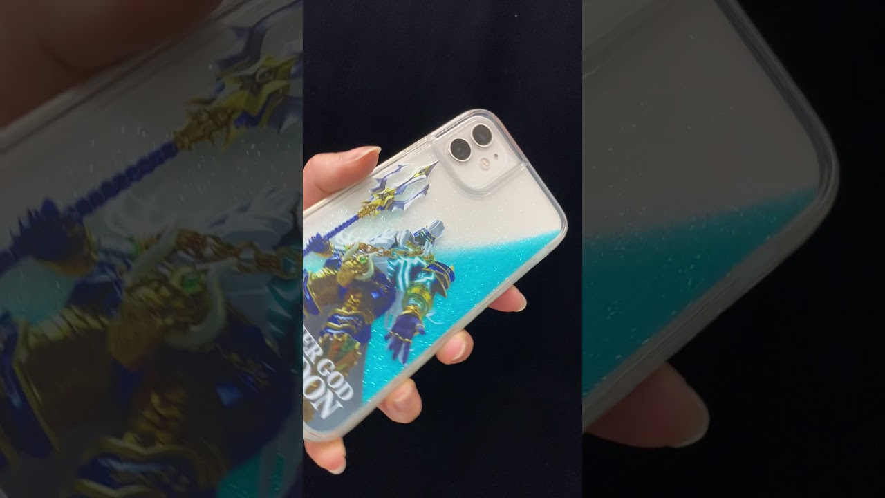 受注生産】【グリッターiPhoneケース】Pアナザーゴッドポセイドン-怒濤