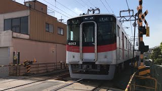 山陽6000系6003F 普通 須磨行 播磨町駅到着