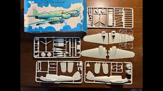 : 1/72 Beaufighter mk.21  " "  1980- (novo) vintage USSR scale model