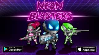 Neon Blasters Multiplayer for Android, iphone and iPad screenshot 3