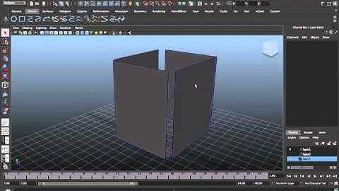 Maya Tutorial: 43-Stitching NURBS surfaces