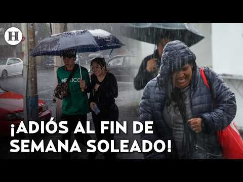 Tlaloc will ruin the weekend! Alerts activated for intense rains in these states