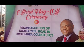 [LIVE] ABUJA: FLAG-OFF CEREMONY OF RECONSTRUCTION OF KWAITA YEBU ROAD IN KWALI AREA COUNCIL.