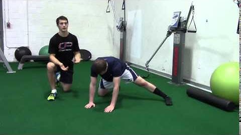 Kneeling Split Stance Adductor Mobilizations