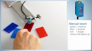 Sensor de cores CSM da SICK!