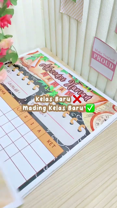 Kelas Baru - Mading Kelas Baru