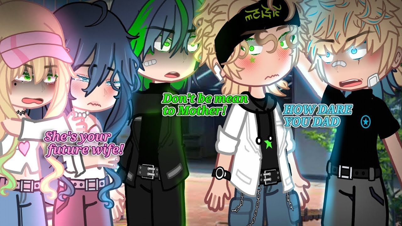 🐞How dare you bully mom, dad! 🐈‍⬛| part 2 | Future kids | GachaNebula | MLB | Original  Voiced!