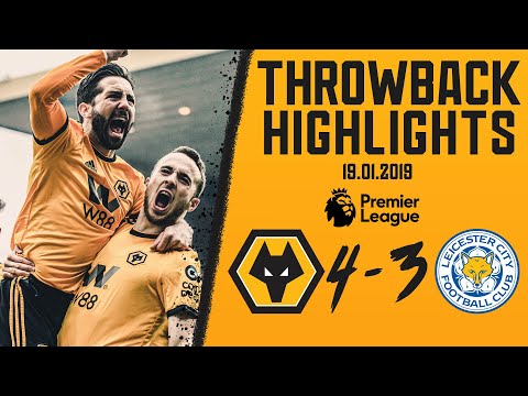 Diogo Jota hat-trick in a Premier League classic! Wolves 4-3 Leicester City | Throwback Highlights