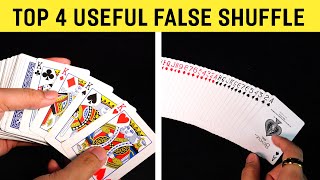 Top 4 False Shuffle Really Useful in Cards Magic