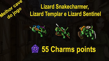 [BESTIARY] Lizard Snakecharmer, Lizard Templar e Lizard Sentinel - 55 Charm point