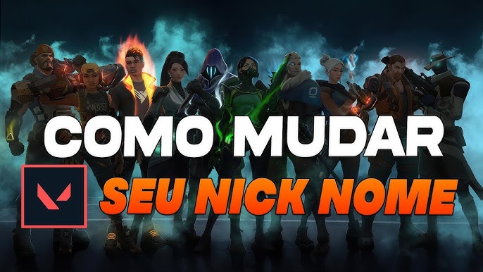 Como mudar o nick no VALORANT