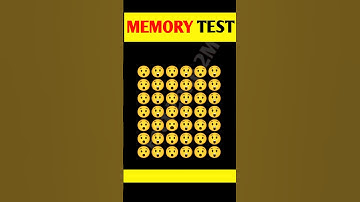 Memory Test #44 | Riddles And Puzzles For Iq Test | #shorts #quiztime #ytshorts