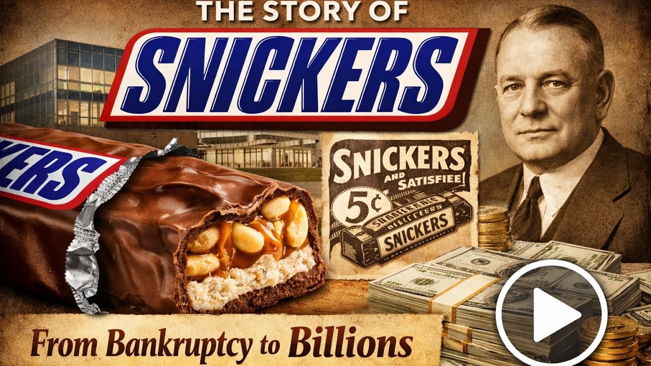🍫 The Complete Billion-Dollar Story of Snickers