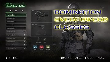 COD4/RM Best Classes For Domination (OVERPOWERED)