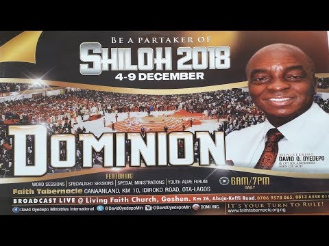 SHILOH 2019 THANKSGIVING SUNDAY (3rd Service) December 09, 2018