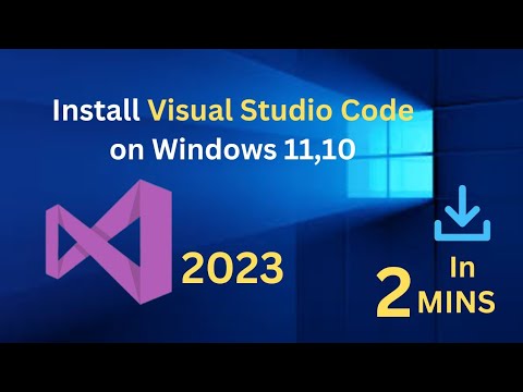 Step-by-Step Guide: Install VS Code on Windows 11,10 - YouTube