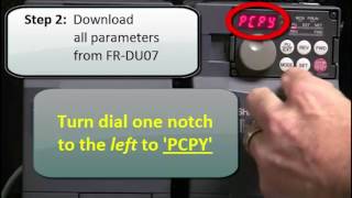 Mitsubishi Quick Tips: FRDU07 Parameter Download