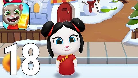 Talking Tom Gold Run Gameplay Walkthrough Part 18 - Lucky Angela [iOS/Android Games]