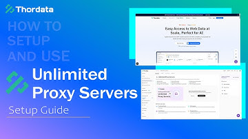 How to setup and use Unlimited Proxy Servers | Thordata setup guide