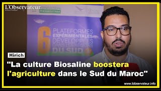 Hirich: &quot;La culture Biosaline boostera l&#39;agriculture dans le Sud du Maroc&quot;