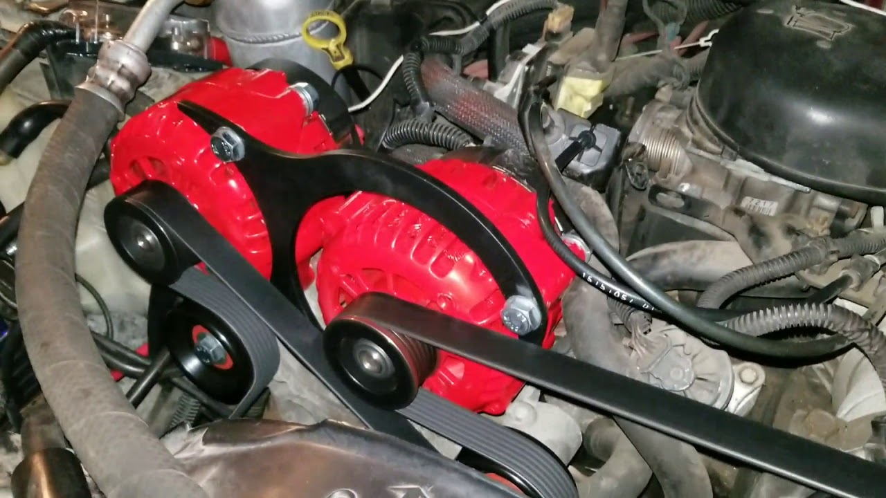 Chevy Dual Alternator Setup