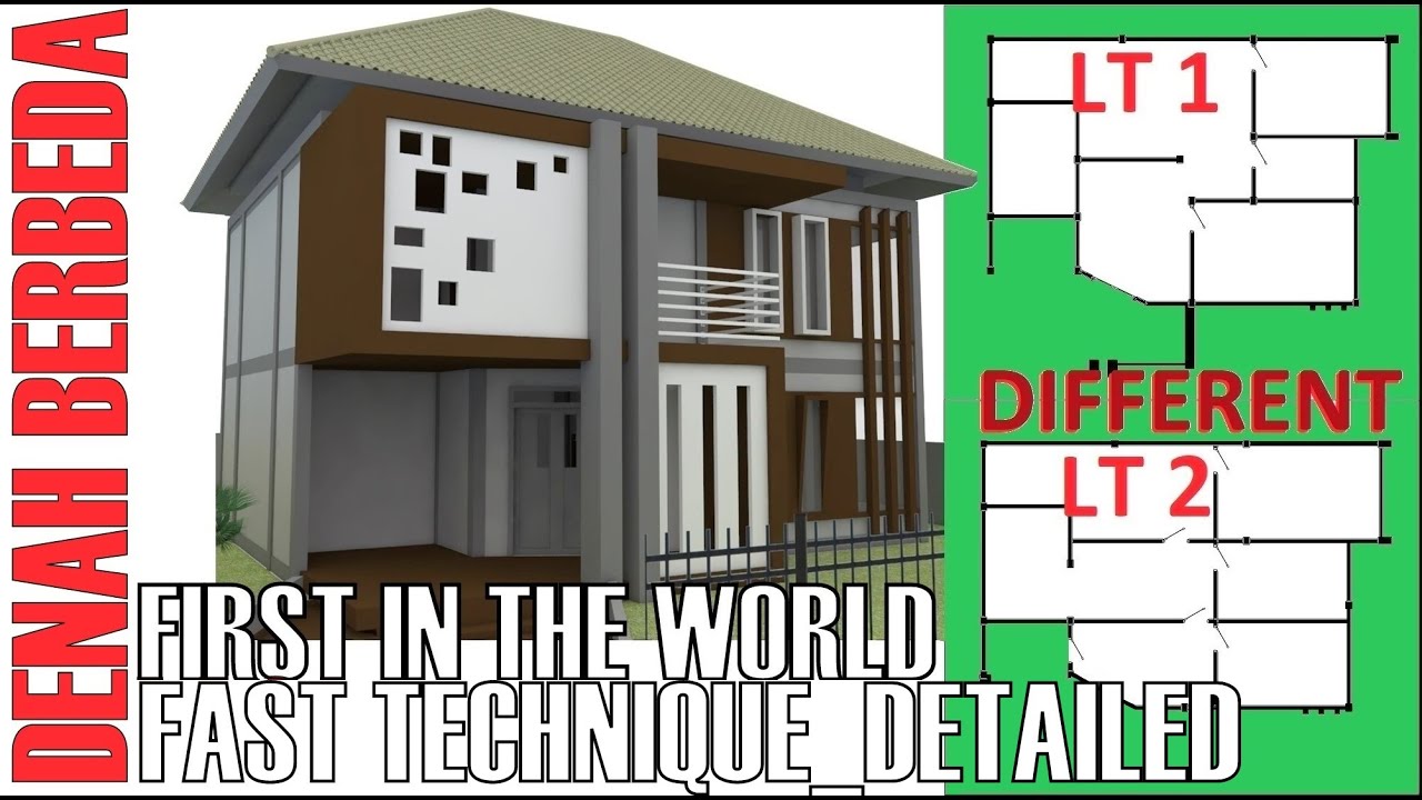 First in The World FAST Technique  Detailed house 