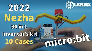 ELECFREAKS 丨 The Easiest 10 Cases About Nezha 36 IN 1 Inventor's Kit For BBC micro:bit