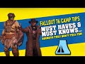 Fallout 76 Camp Tips, Hints, Best Items, & Must Haves