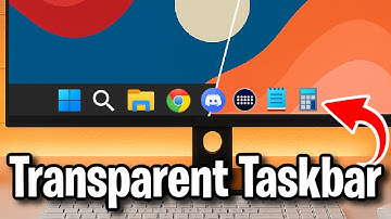 Make your Taskbar Transparent / Invisible [Windows PC]
