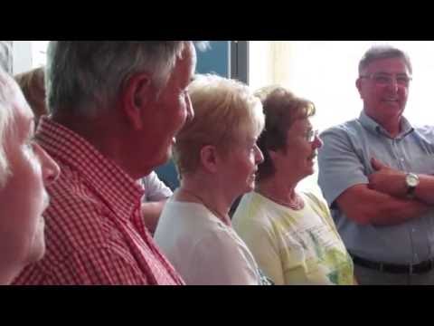 Mitglieder der Rüsselsheimer Volksbank singen live in SWR4