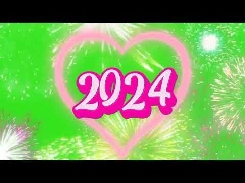 Happy New Year 2024 Green Screen effects || Whatsapp status video #happynewyear2024status