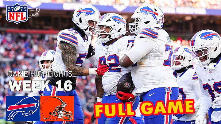 Buffalo Bills vs Cleveland Browns [FULL GAME] Highlights WEEK 16 | NFL Season 2025