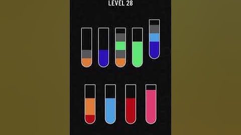 Water Sort Puzzle - Level 28