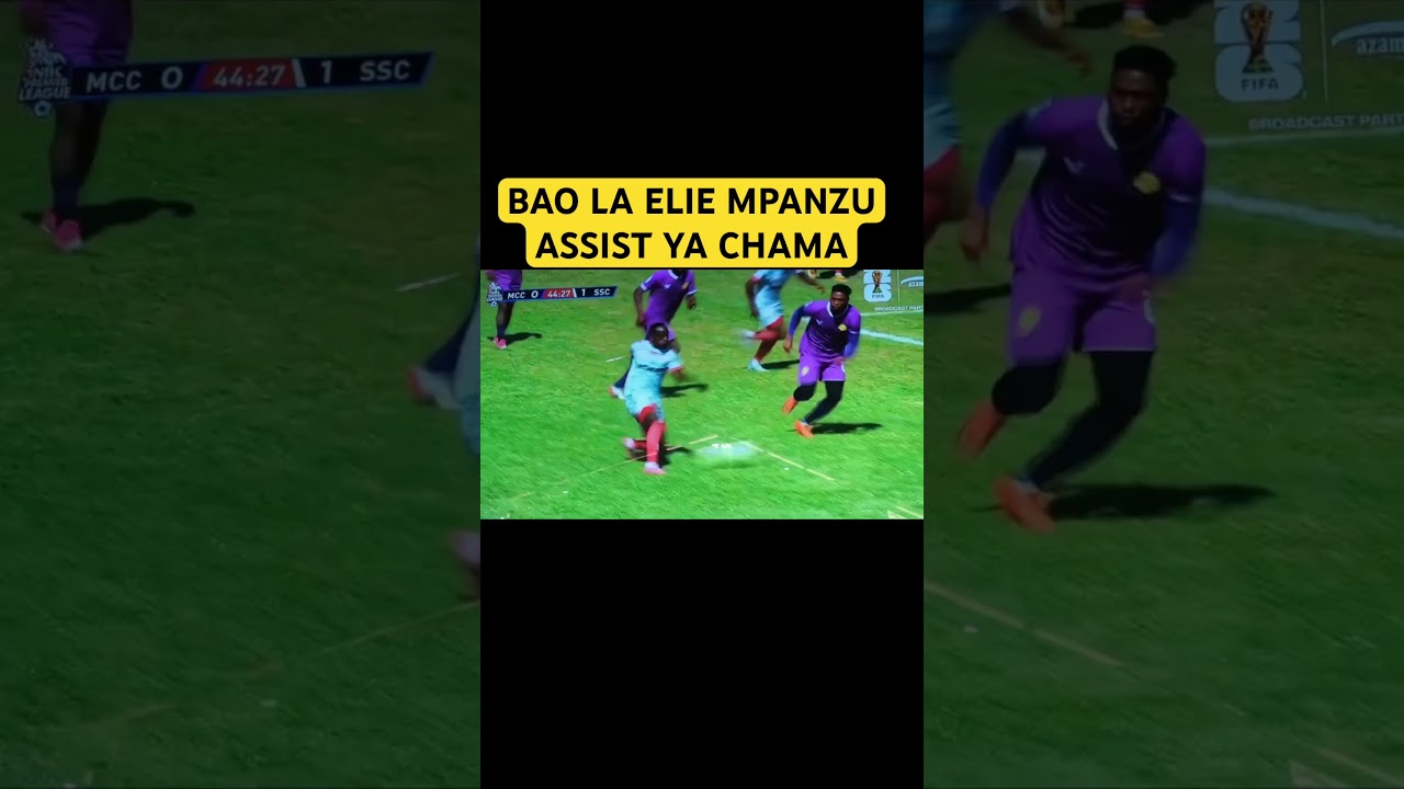 Hii pasi ya Chama 🙌🏿🙌🏿 bao la Elie Mpanzu