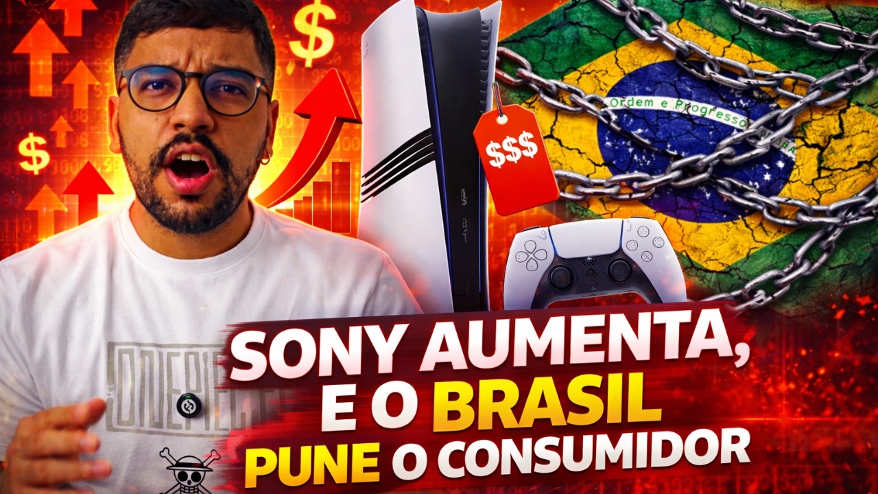 Sony, impostos e o preço absurdo do PS5 no Brasil | ENTENDA TUDO SEM ENROLAÇÃO!