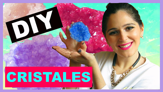 DIY Cómo hacer CRISTALES - MINERALES para decorar la casa 