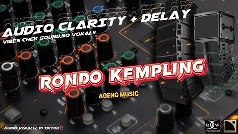 RONDO KEMPLING FT AGENG MUSIC_AUDIO INSTRUMEN, VIRALLL DI TIKTOK ‼️