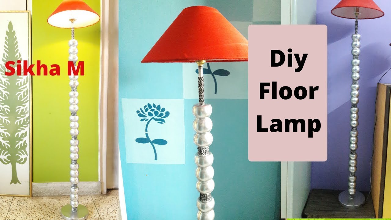 #Diy #FloorLamp | Ball Floor Lamp | Designer Floor Lamp |# ...