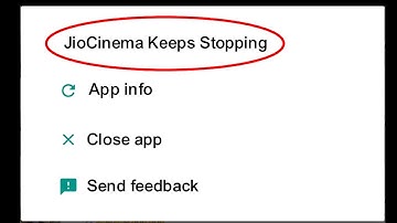 How To Fix JioCinema Keeps Stopping Error Problem Solved on Android