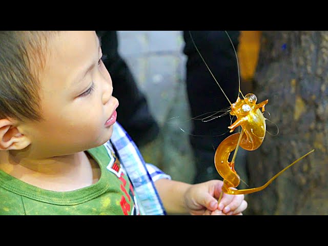 China Sugar Blowing: Giraffe and Dragon | Travel Thirsty