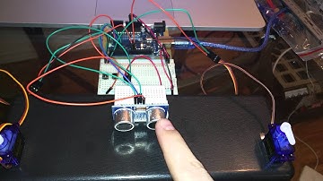 Ultrasonic Sensor and Servo Test