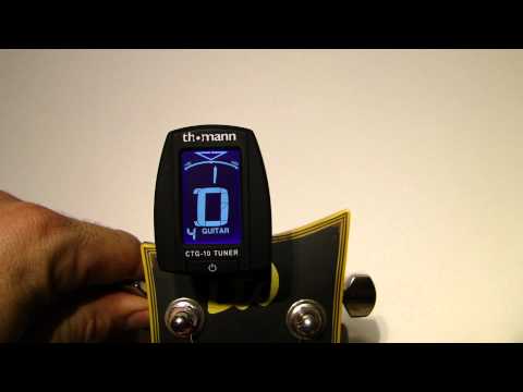 THOMANN CTG-10 CLIP TUNER guitar bass accordeur guitare HD 5 décembre 2011 19:37